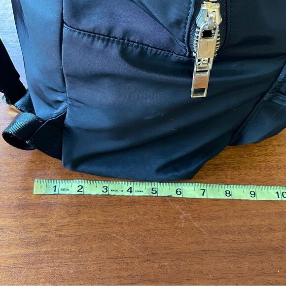 Stoney Clover Classic Backpack With Customized Fuzzy Heart Decals Gold Hardware - Picture 10 of 16